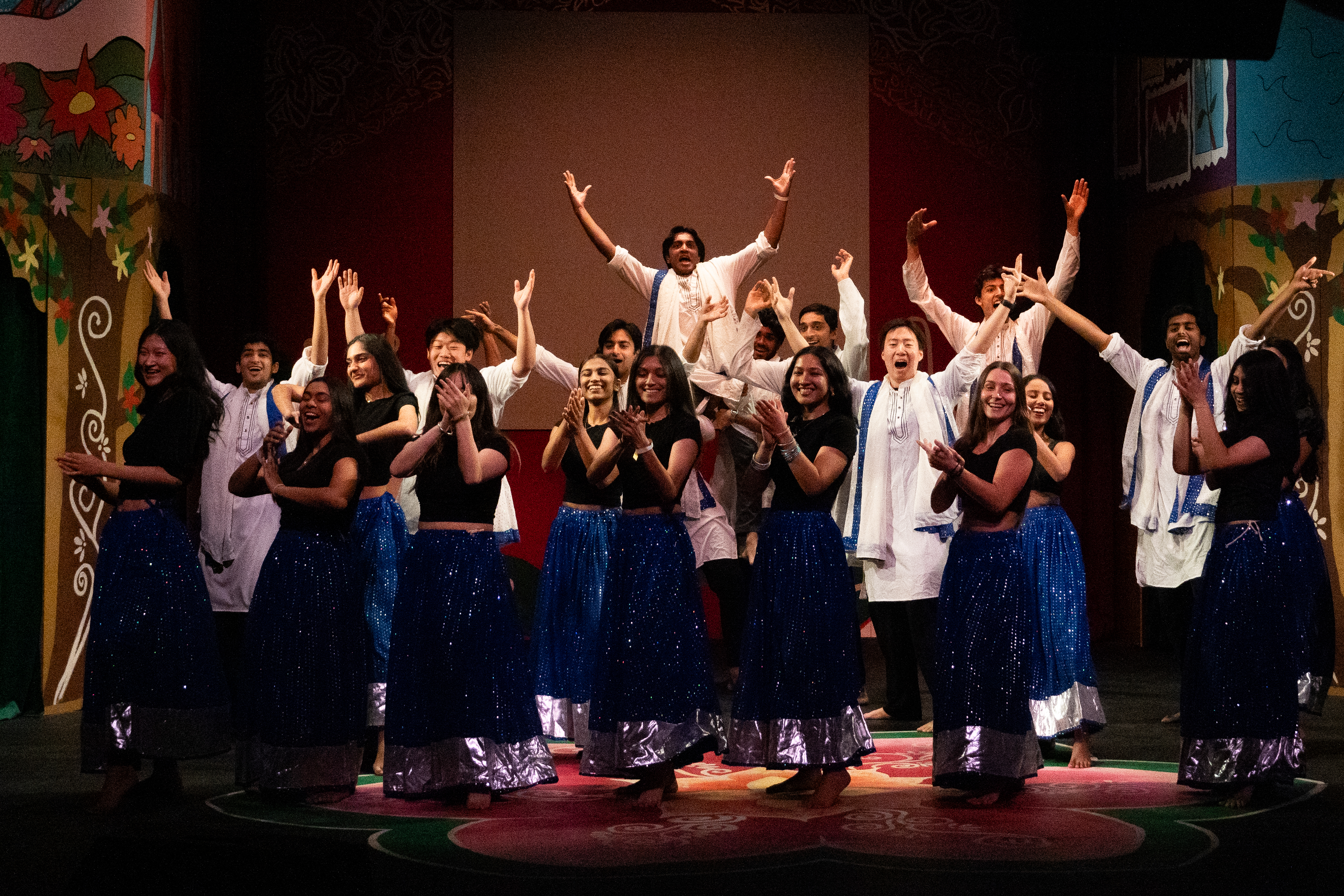 Performers take the stage in “Ghungroo: Rooted,” the 37th annual production of Harvard’s largest student-run cultural show. Featuring over 300 participants, this year’s event honored South Asian traditions while spotlighting Tibetan and Uyghur performances for the first time.